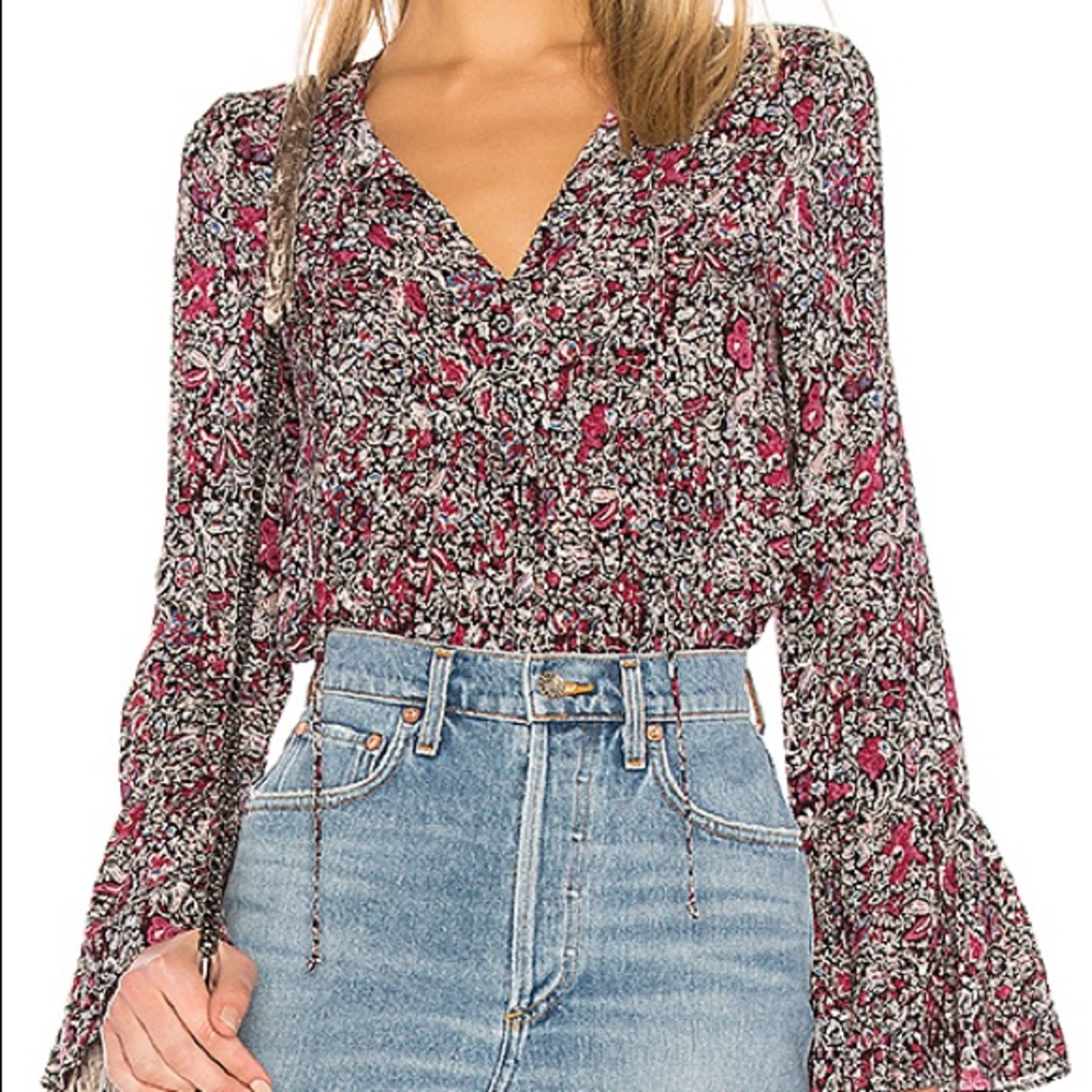 BCBG floral top - Picture 1 of 4
